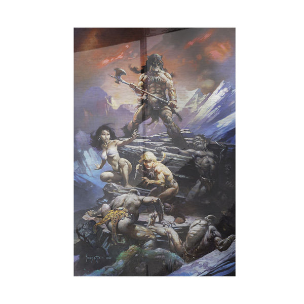FIRE AND ICE #1 FRANK FRAZETTA MOVIE POSTER METAL COVER (FG EXCLUSIVE ...