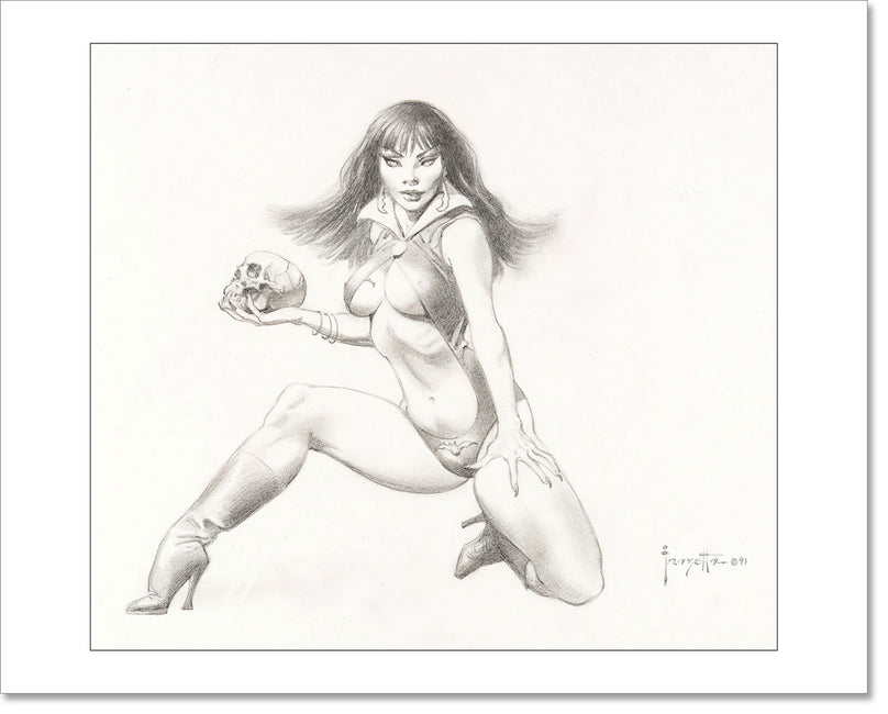 Vampirella Pencil II Print