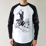 Eowyn vs Nazgul Lord Raglan L/S T-Shirt