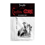 Frank Frazetta "At The Earth's Core" Sticker Set (4)