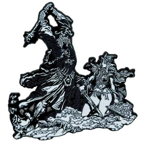 Eowyn vs Nazgul Lord Enamel Pin