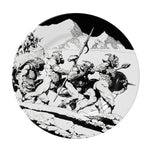 Frank Frazetta - Lord of the Rings Orcs Bone China Plate