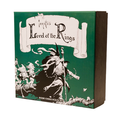 Lord of The Rings Bone China Plate Boxset