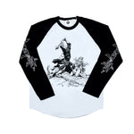 Eowyn vs Nazgul Lord Raglan L/S T-Shirt