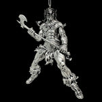 Frazetta Darkwolf 2024 Holiday Ornament (Antique Silver)