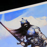 Frank Frazetta 'Silver Warrior' Limited Edition Giclée