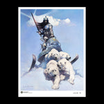 Frank Frazetta 'Silver Warrior' Limited Edition Giclée